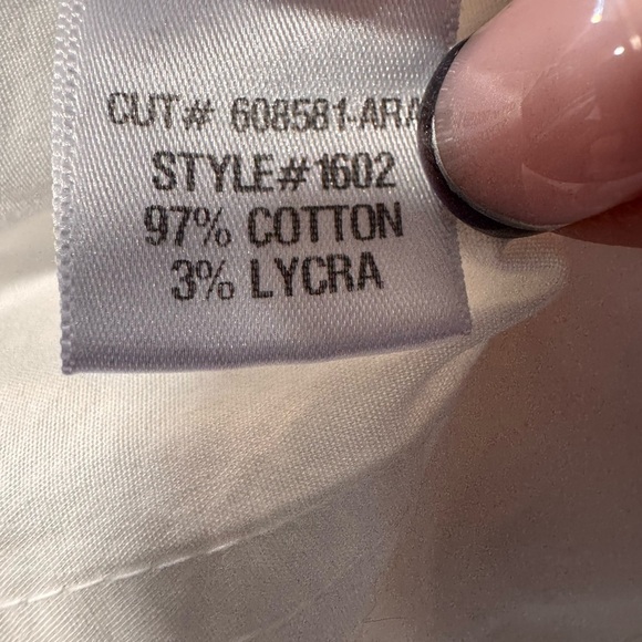 XCVI Women's White Front Tie Double Cuff Jacket size Large NWT - Picture 11 of 12